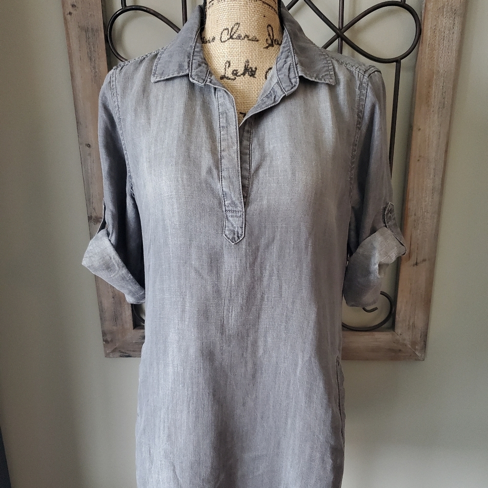 Side Stitch Tunic Top
